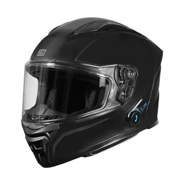 Casca moto integrala, Origine Pista cu bluetooth, culoare negru mat, marime L