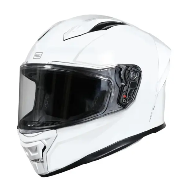 Casca moto integrala, Origine Pista Solid, culoare alb lucios, marime L
