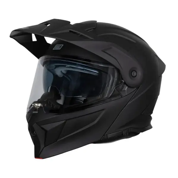 Casca moto Origine Adventure Solid rabatabila cu ochelari, culoare negru mat, marime XS
