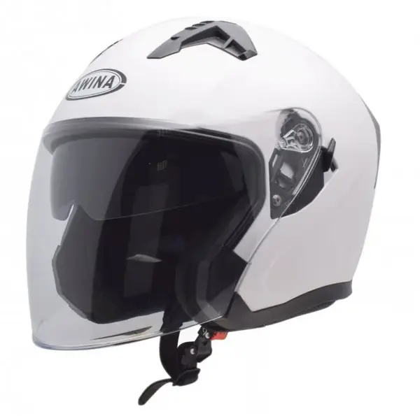 Casca moto semi-integrala Jk528, culoare alb, marime XS
