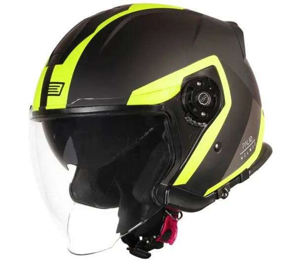 Casca moto semi-integrala, Origine Palio 2.0 Techy, culoare negru galben, marime 2XL