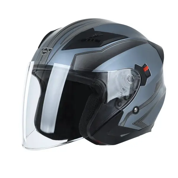 Casca Scuter Albastru L unghiular Hecht52627L