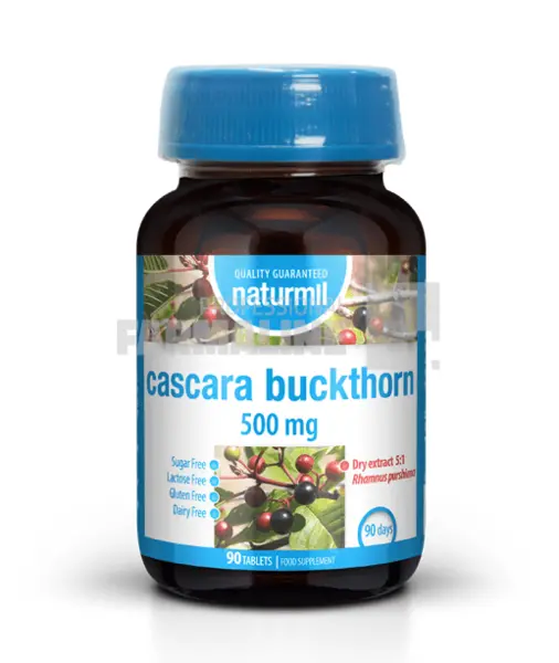 Cascara Buckthorn 500 mg 90 tablete