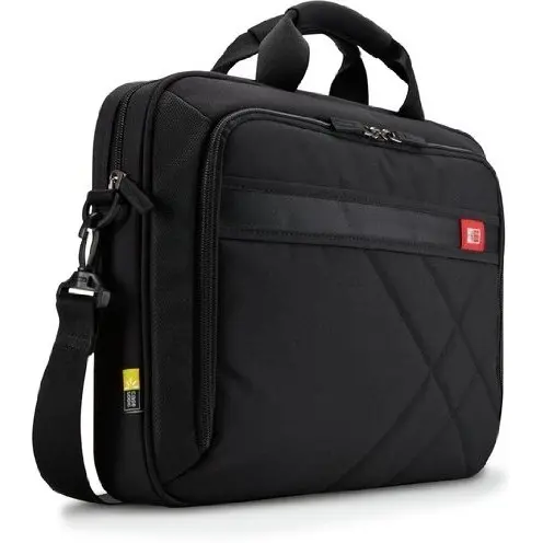 Case Logic Geanta laptop 17' Case Logic, buzunar interior 10.1', buzunar frontal, poliester, black 'DLC117'