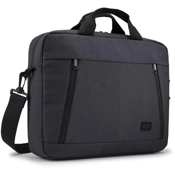 Case Logic Geanta laptop Case Logic Huxton Attache 14, HUXA214 BLACK, 14 inch, Negru