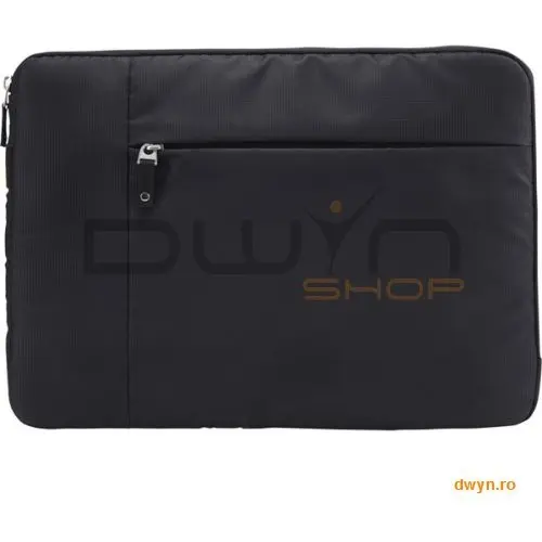 Case Logic Husa laptop 15' Case Logic, buzunar exterior 10.1', nylon, black 'TS-115'