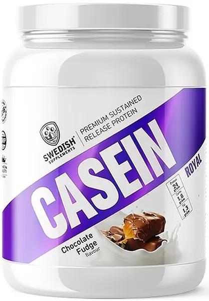 Casein Royal, fudge de ciocolată, 900 g, Swedish Supplements