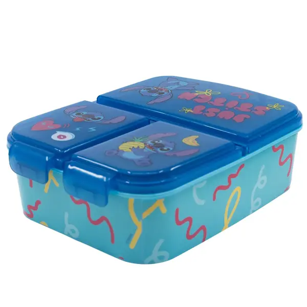 Caserola pentru pranz cu 3 compartimente, Disney Stitch