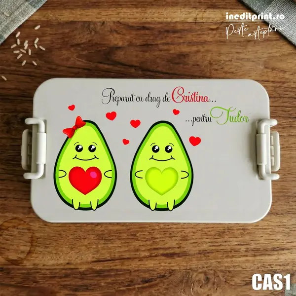 Caserola personalizata Preparat cu drag CAS1 Bej