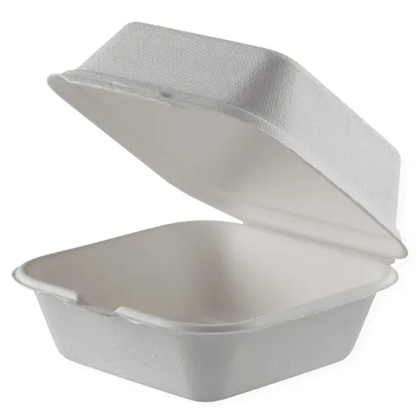 Caserole Biodegradabile, Compostabile, Scoica, Albe 15x15 cm, 8 buc