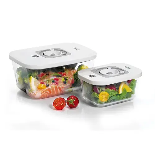 Caserole de vidat Laica VT3306, din sticla, 0.5L, 1.5L
