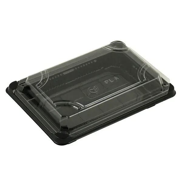 Caserole sushi 21.8 x 9 x 2 cm cu capac transparent 50buc/set Caserole sushi 21.8 x 9 x 2 cm cu capac transparent 50buc/set