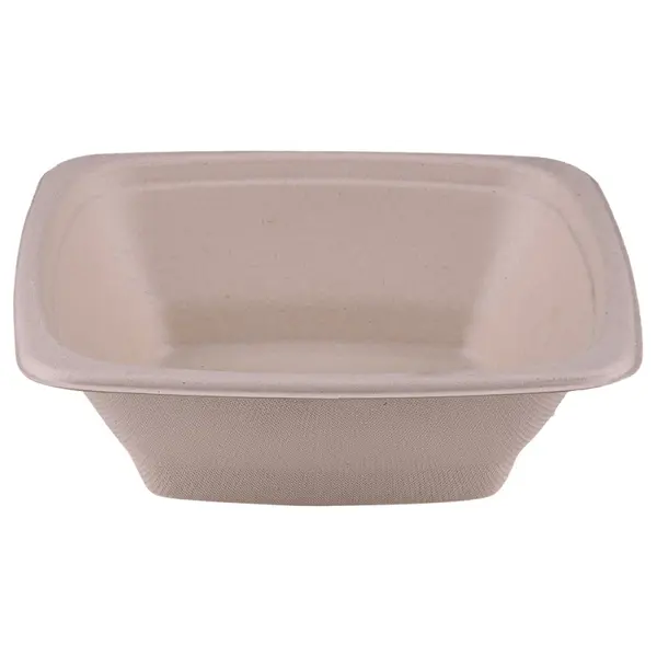 Caserole Trestie de Zahar Patrate Natur 18 x 18 cm 750 ml, 75 Bucati