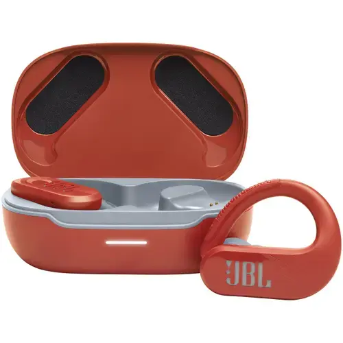 Casti Alergare JBL Endurance Peak 3, True Wireless, Pure Bass, Bluetooth, Waterproof IP68 (Portocaliu)