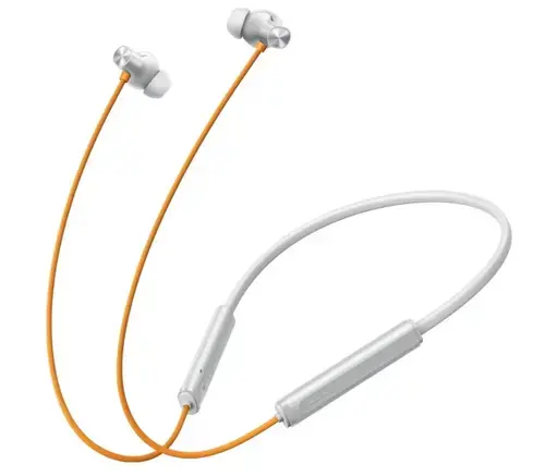 Casti alergare realme Buds Wireless 5 ANC, Autonomie 38 ore, Bluetooth 5.4, Microfon cu ENC, Hybrid NC, IP55 (Auriu)