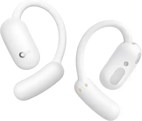 Casti alergare True Wireless Anker SoundCore AeroFit 2, Hi-Res Audio, IP55, Autonomie 42H, Bluetooth 5.4 (Alb)