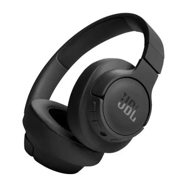Casti audio Over-Ear JBL Tune 720BT, Bluetooth, Asistent vocal, Multi-Point, Pure Bass, Autonomie 76 ore, Negru