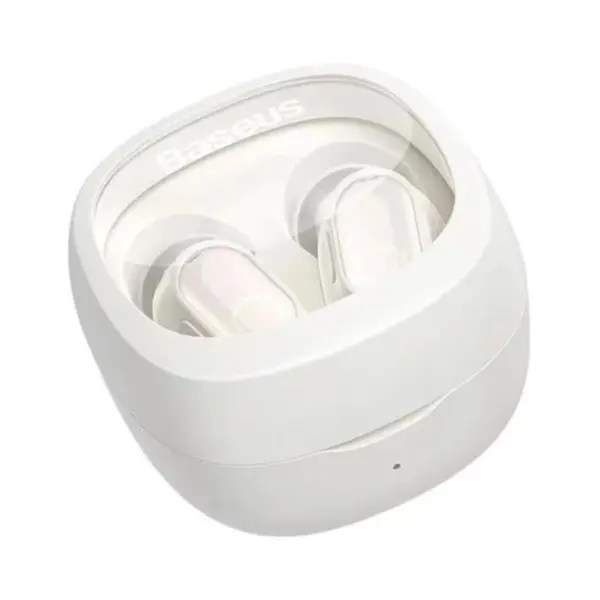 Casti Baseus Bowie WM02 TWS, Wireless, Bluetooth 5.3, Microfon, Crem