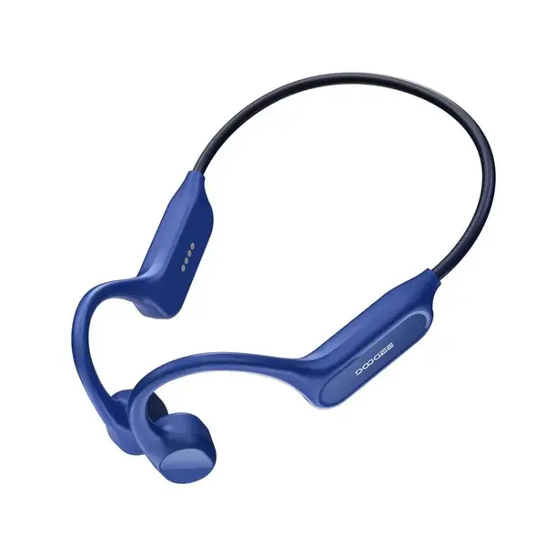 Casti Bone Conduction DOOGEE BoneBeat Swim Lite, Albastre, Bluetooth 5.4, MP3, IP68, 10h Autonomie