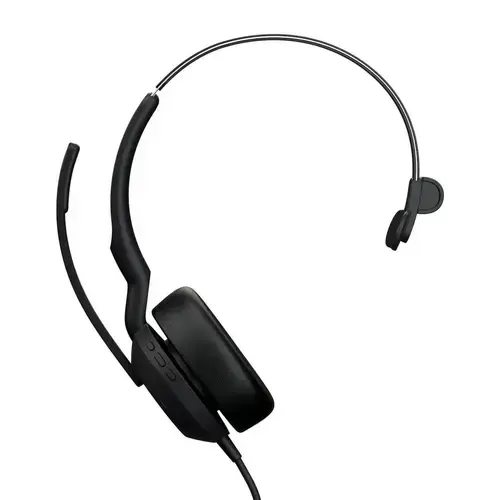 Casti Call Center Jabra Evolve2 50 MS Mono, USB-C/A, Mono, Microfon (Negru)