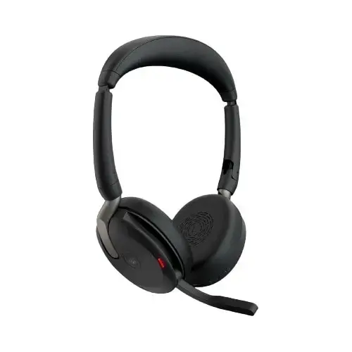 Casti Call Center Jabra Evolve2 65 Flex Link380c MS, Stereo, Microfon, ANC, USB Wireless, Bluetooth (Negru)