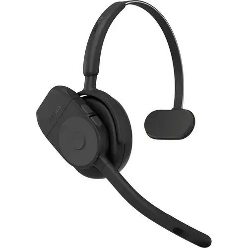 Casti Call Center Wireless Jabra Perform 75 Mono, Bluetooth, Autonomie 20 ore, Microfon, Raza de acțiune 100m (Negru)