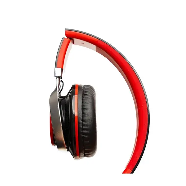 Casti cu micr. Spacer cu fir, negru/rosu Casti cu micr. Spacer cu fir, negru/rosu