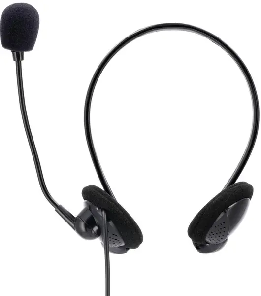 Căști cu microfon Hama - NHS-P100, negre