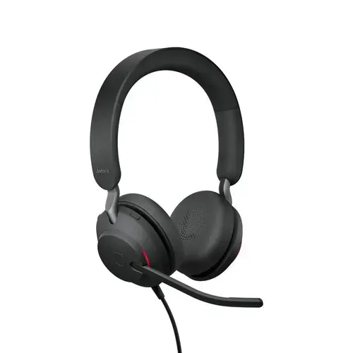 Casti cu microfon Jabra Evolve2 40 SE, USB-C, UC Stereo (Negru)