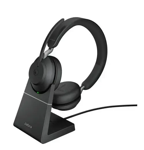 Casti cu microfon Jabra Evolve2 65 UC Stereo, Bluetooth (Negru)