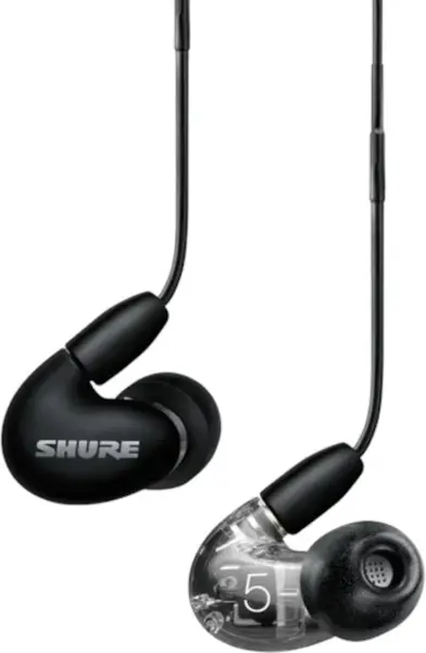 Căști cu microfon Shure - Aonic 5, negre