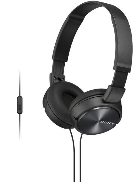 Căști cu microfon Sony - MDR-ZX310AP, negre