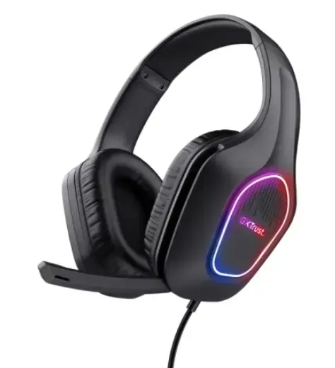 Casti cu Microfon Trust GXT 416 Zirox, 3.5mm jack (Negru)