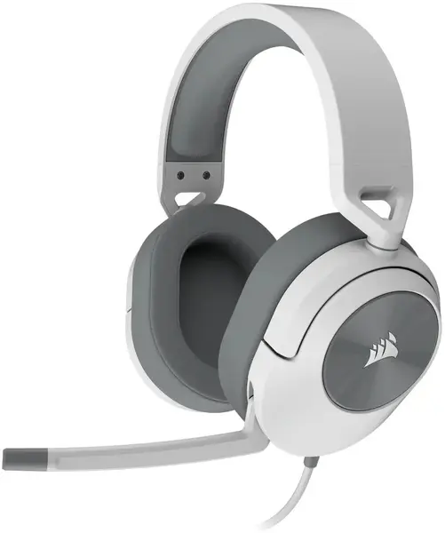 Căști de gaming Corsair - HS55 Stereo, alb