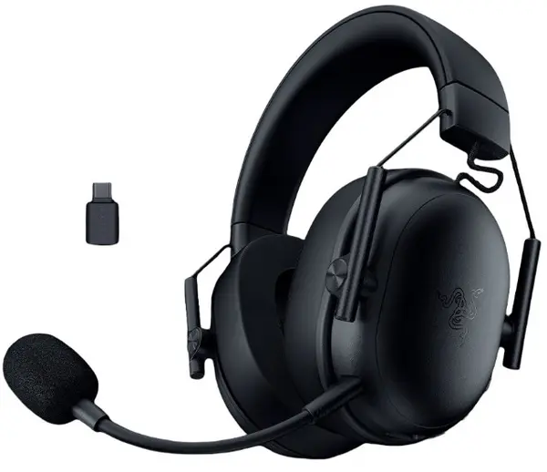Căști de gaming Razer - BlackShark V3 X Hyperspeed for PC, fără fir, negru