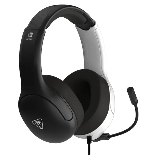 Căști de gaming Turtle Beach - Airlite Fit, Switch/Switch Lite, alb-negru