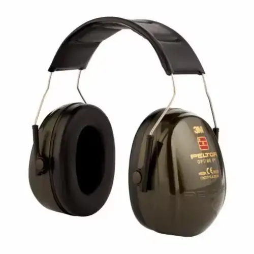 Casti de urechi 3M™ PELTOR™ Optime™ II, verde, banda pentru cap, H520A-407-GQ