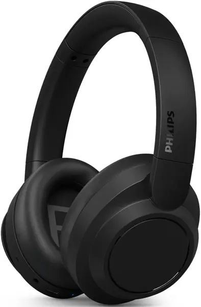 Căști fără fir cu microfon Philips - TAH6509BK/00, ANC, negre