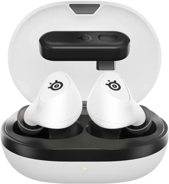 Căști fără fir SteelSeries - Arctis GameBuds for PS5, TWS, ANC, alb