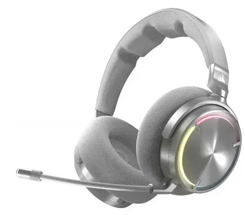 Casti Gaming Corsair Virtuoso Max Wireless, Microfon (Argintiu)
