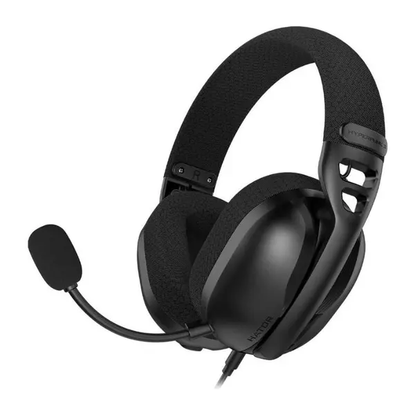 Casti gaming cu fir Hator Hyperpunk 3 , material membrana PET, frecventa raspuns 10Hz-44kHz, impendanta 16Ω, sensibilitate 115dB, conectivitate 3,5mm analog, microfon detasabil unidirectional, sensibilitate -38 ±3dB, negru