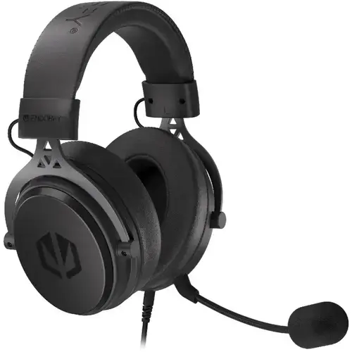 Casti Gaming Endorfy VIRO, Cu fir, Microfon detasabil (Negru)