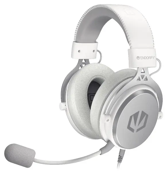 Căști gaming Endorfy - Viro Onyx White, albe