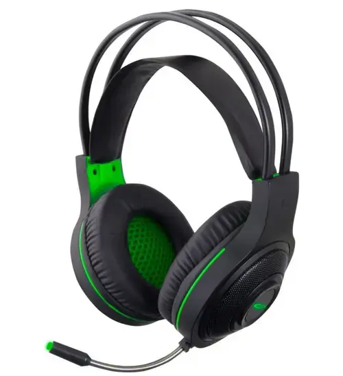 Casti Gaming ESPERANZA THUNDERBIRD, Microfon, USB/Jack 3.5mm (Negru/Verde)