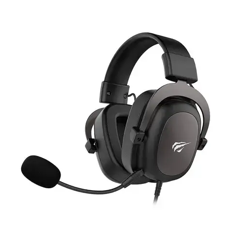 Casti Gaming HAVIT H2002D cu fir, Jack 3,5 mm, Microfon omnidirectional (Negru)