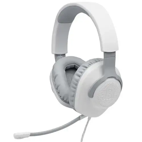 Casti Gaming JBL QUANTUM 100, Microfon (Alb)