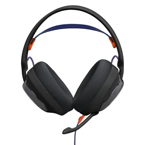 Casti gaming JBL Quantum 250, cu fir, microfon, over-ear, Jack 3.5mm, Negru