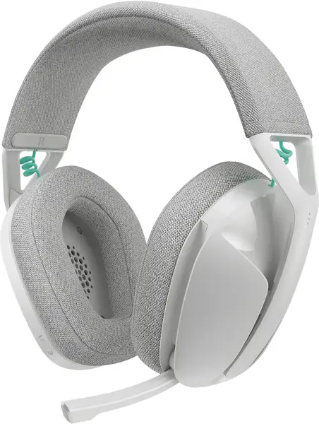 Căști gaming Logitech - G321 Lightspeed, wireless, albe