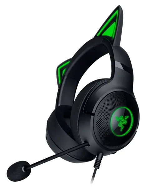 Căști gaming Razer - Kraken Kitty V2, negru