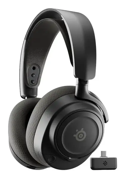 Casti Gaming Steelseries Arctis Nova 7X Gen 2, USB-C/Bluetooth/2.4 GHz, Pentru Xbox Series X|S, Autonomie 54 ore, Microfon (Negru)